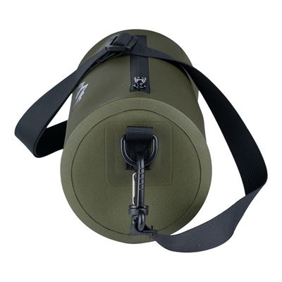 Borsa a tracolla cilindrica CYLINDER impermeabile VERDE Task Force 2215 359572 4