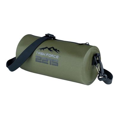 Borsa a tracolla cilindrica CYLINDER impermeabile VERDE
