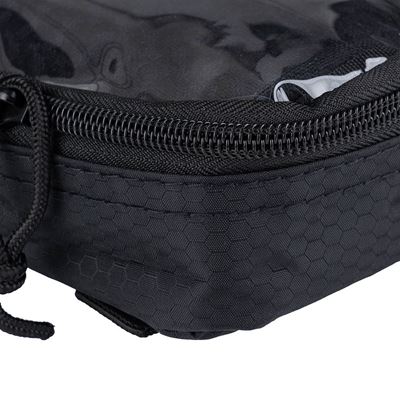Custodia HEXAGON ORGANIZER trasparente piccola NERO 101INC 359583-BLK 3