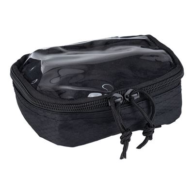 Custodia HEXAGON ORGANIZER trasparente piccola NERO
