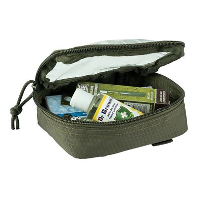 Custodia HEXAGON ORGANIZER trasparente piccola VERDE 101INC 359583-GR 5