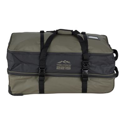 Borsa COMMANDER PRO impermeabile con ruote VERDE Task Force 2215 359902RG 17