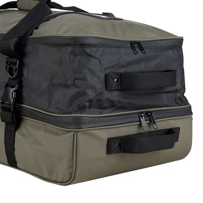Borsa COMMANDER PRO impermeabile con ruote VERDE Task Force 2215 359902RG 10