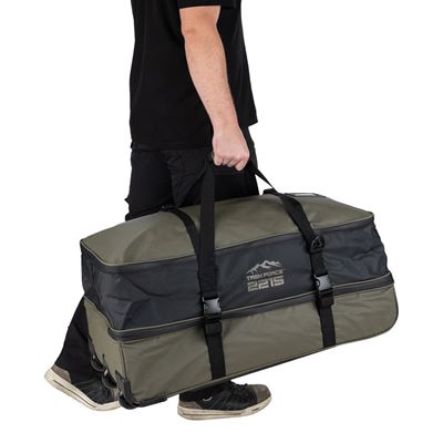 Borsa COMMANDER PRO impermeabile con ruote VERDE Task Force 2215 359902RG 9