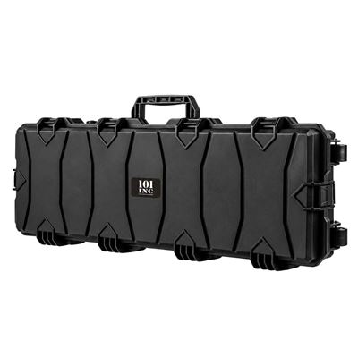 Valigia in plastica per armi 102 cm NERO