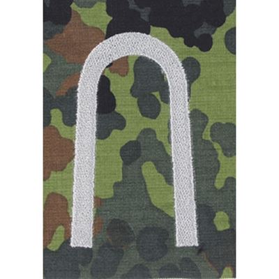 Spallina BW UNTEROFFIZIER FLECKTARN / ricamo argentato