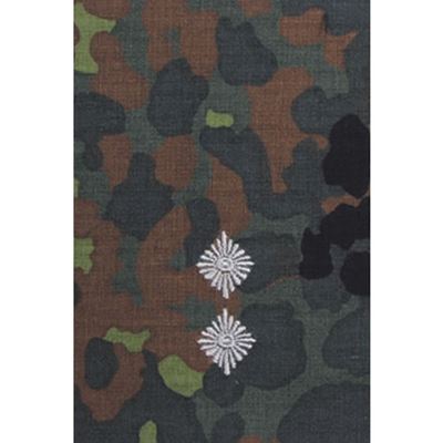Spallina BW OBERLEUTNANT FLECKTARN / ricamo argentato