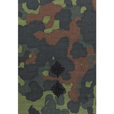 Spallina BW OBERLEUTNANT FLECKTARN / ricamo nero