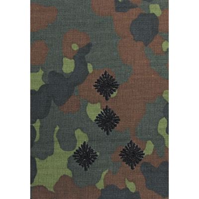 Spallina BW STABSHAUPTMANN FLECKTARN / ricamo nero