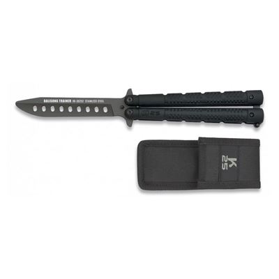 Coltello a farfalla da allenamento K25 36252 NERO