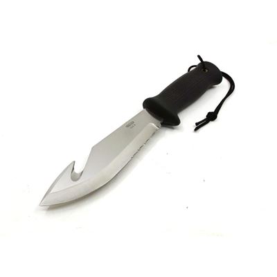 Coltello da sub INOX impugnatura GOMMA INDURITA NERA MIKOV 364-XG-14 8