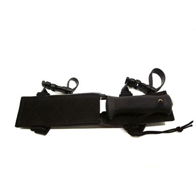 Coltello da sub INOX impugnatura GOMMA INDURITA NERA MIKOV 364-XG-14 3