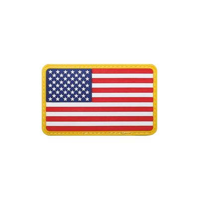 Toppa USA 8x5 cm velcro plastica COLORATA