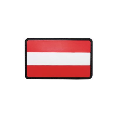 Toppa AUSTRIA 8x5 cm velcro plastica COLORATA