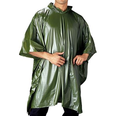 Poncho VINYL 125 x 200 cm OLIV