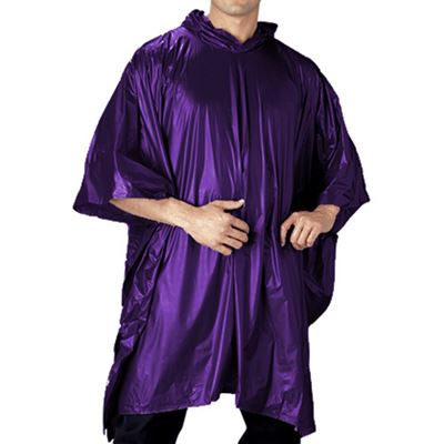 Poncho VINYL 125 x 200 cm VIOLA