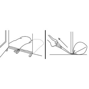 Sacco di sabbia antiallagamento "DAM-IT-UP" 35x65 cm ostatní 37300 3
