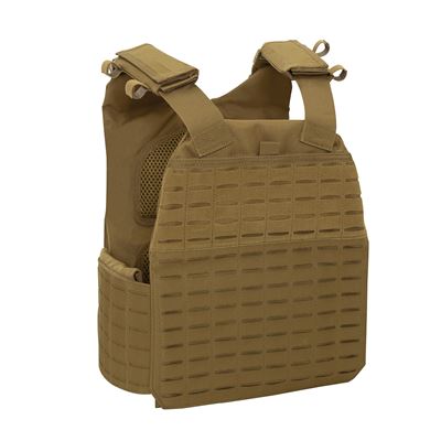 Gilet LASER CUT MOLLE porta piastre COYOTE BROWN