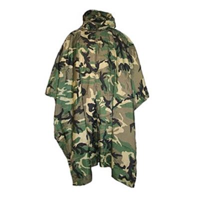 Poncho VINYL 125 x 200 cm WOODLAND