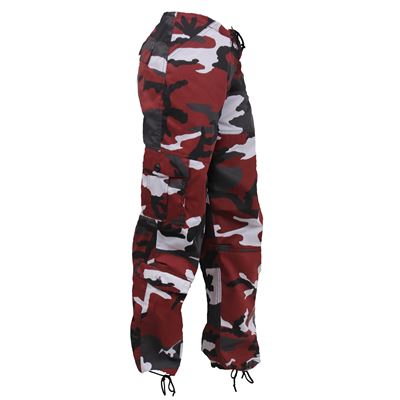 Pantaloni da donna PARATROOPER RED CAMO