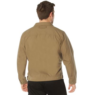 Giacca CONCEALED CARRY leggera COYOTE ROTHCO 3801 3
