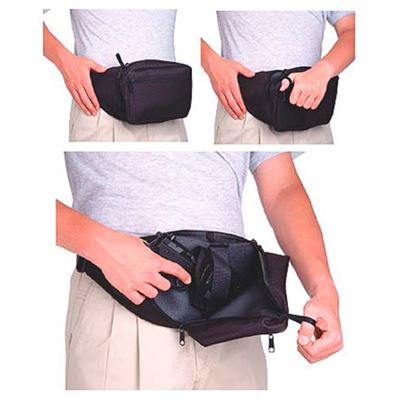 Marsupio DASTA ETUJE orizzontale per armi NERO