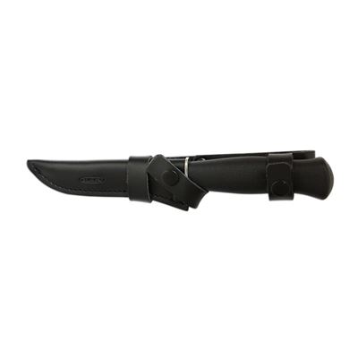 Coltello da caccia finlandese con fodero in pelle NERO MIKOV 386-NH-4 3