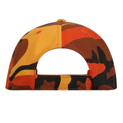Cappellino da baseball Supreme Low ORANGE CAMO ROTHCO 3884 2