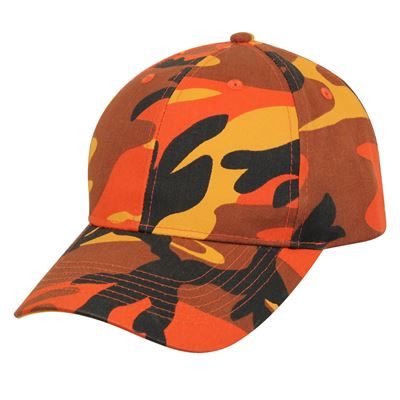 Cappellino da baseball Supreme Low ORANGE CAMO