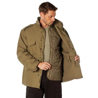Giacca US M65 con imbottitura COYOTE BROWN ROTHCO 3896 5