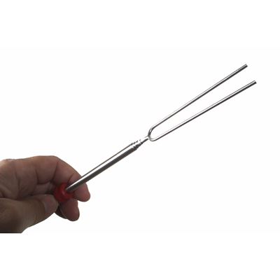 Forchetta telescopica per arrostire salumi con manico  389670 4