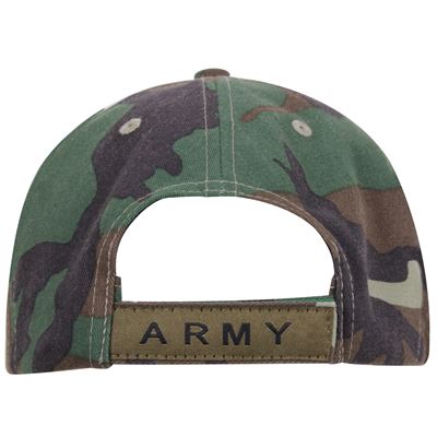 Cappellino DELUXE ARMY baseball WOODLAND ROTHCO 3908 2