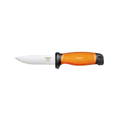 Coltello BRIGAND INOX con lama fissa ARANCIONE