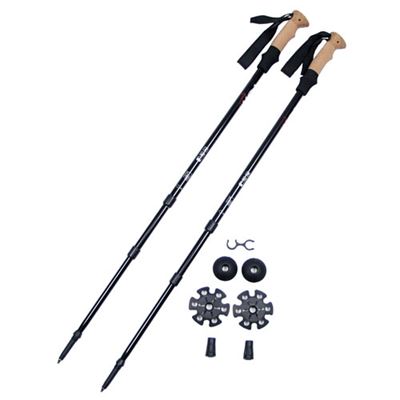 Bastoncini da trekking in alluminio