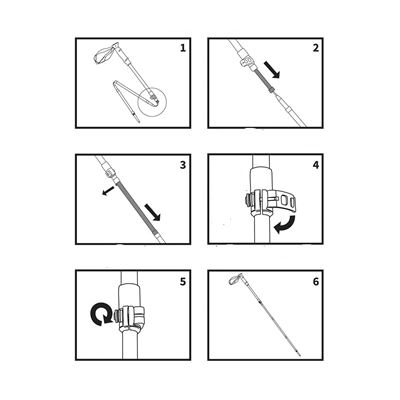 Bastoncini da trekking HAIDEL telescopici FOX Outdoor 39307 4