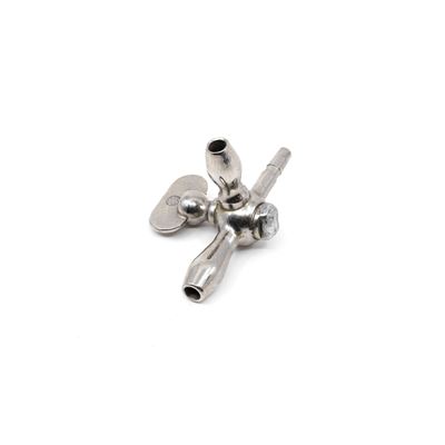 Rubinetto a due vie in metallo, set da 5 pezzi