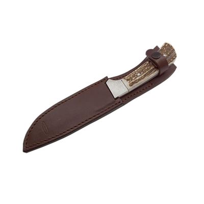 Coltello da caccia INOX con lama fissa, impugnatura in CORNO, lama 130 mm MIKOV 398-NP-13-A 3