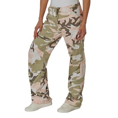 Pantaloni da donna VINTAGE PINK CAMO ROTHCO 3996 4
