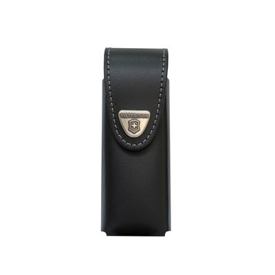 Fodero in pelle per coltello 111 mm 4-6 NERO