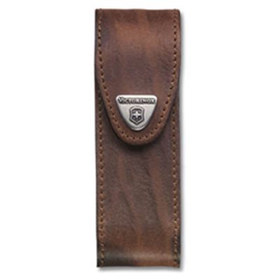 Fodero in pelle per coltello 111 mm 1-3 MARRONE