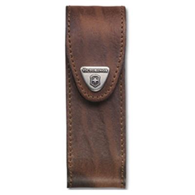 Fodero in pelle per coltello 111 mm 4-6 MARRONE