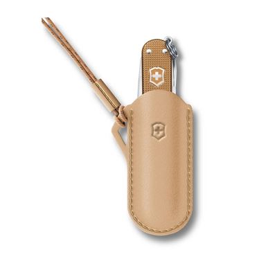 Custodia in pelle per coltello CLASSIC SD WET SAND VICTORINOX 4.0670.49 4