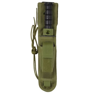 Fodero per coltello con lama fissa VERDE ROTHCO 40065OD 3