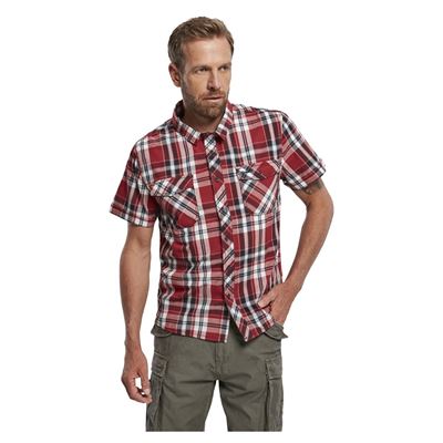 Camicia ROADSTAR maniche corte ROSSA BRANDIT 4012-38 2