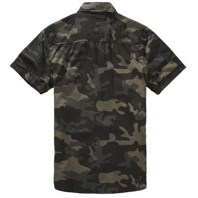 Camicia ROADSTAR maniche corte DARK CAMO BRANDIT 4012-4 3