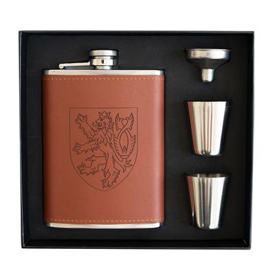 Fiaschetta ČESKÝ LEV 225 ml (8 oz) MILITARY RANGE 40124CL 2