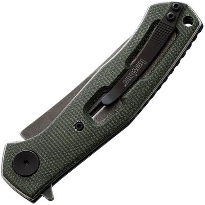 Coltello pieghevole CONCIERGE MICARTA VERDE KERSHAW 4020MCG 2