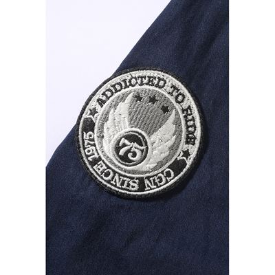 Camicia LUIS VINTAGE manica lunga BLU BRANDIT 4023-8 2