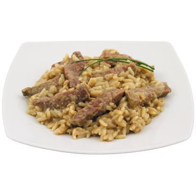 Pezzi di manzo con riso in scatola da 400 g  40250A 2
