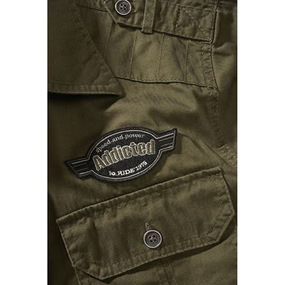 Camicia LUIS VINTAGE manica corta VERDE BRANDIT 4033-1 6